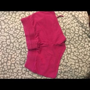 Pink shorts